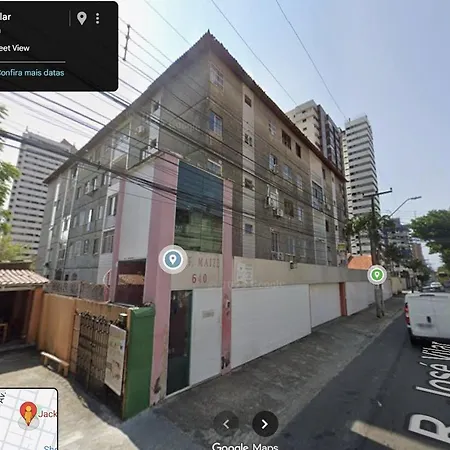 Apto Mobiliado Meireles - 700m Da Beira Mar Apartamento